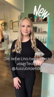 Die liebe Lina bereichert  unserTeam. @Auszubildende 