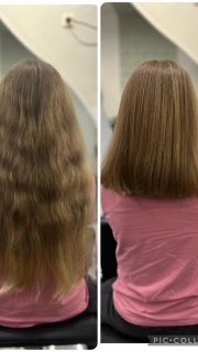 Alte Zöpfe müssen ab, 🥰 #daslockenstübchen #happy #haareschön #haareschönmachen #haareschneiden